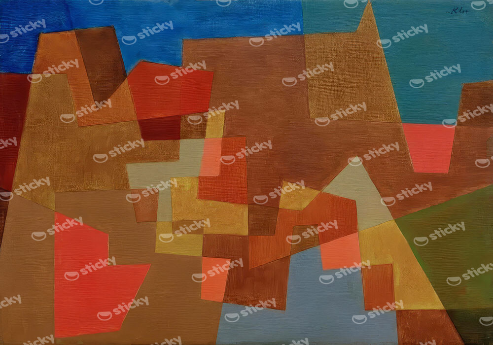 Πινακας σε καμβά PAUL KLEE - BRIDGING