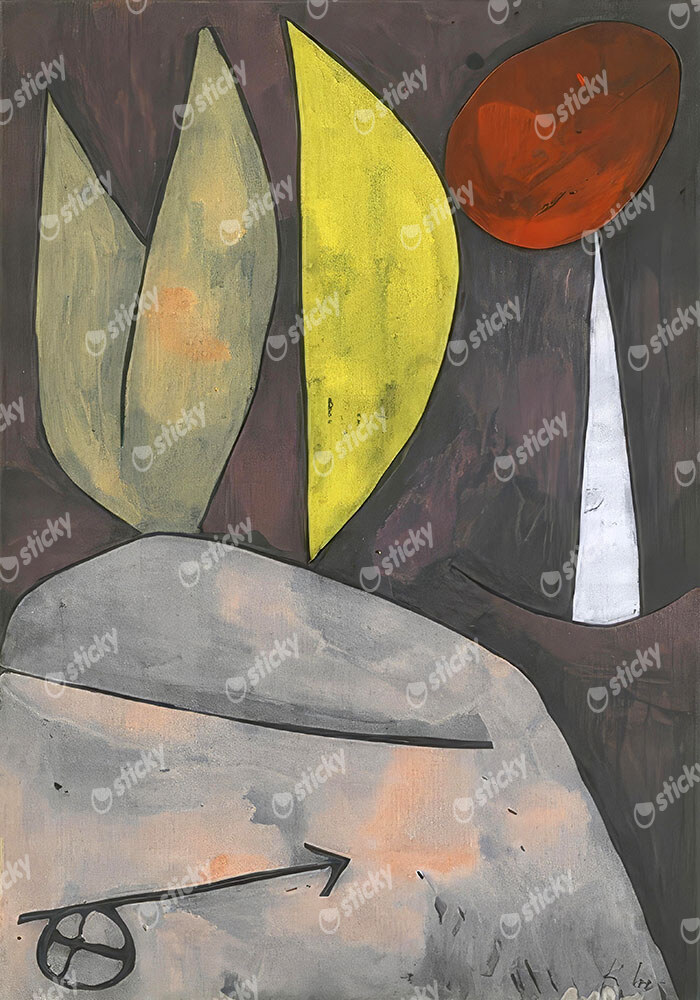 Πινακας σε καμβά PAUL KLEE - IN POSITION