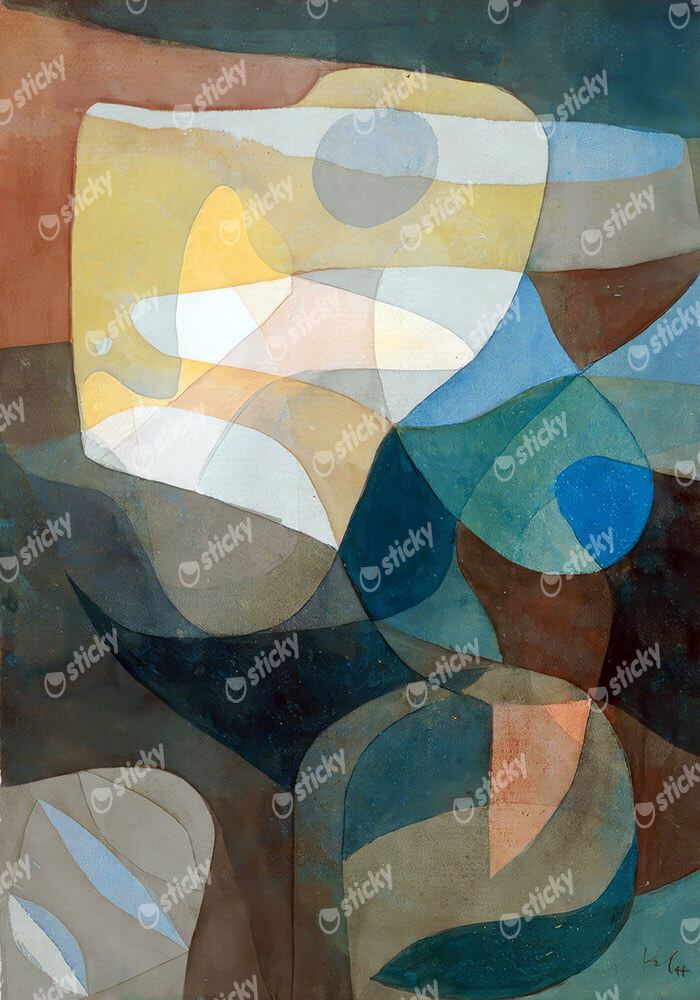 Πινακας σε καμβά PAUL KLEE - LIGHT BROADENING I