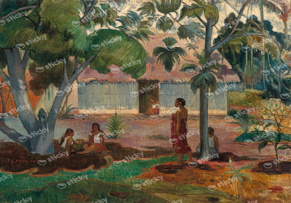 Πινακας σε καμβά PAUL GAUGUIN - THE LARGE TREE