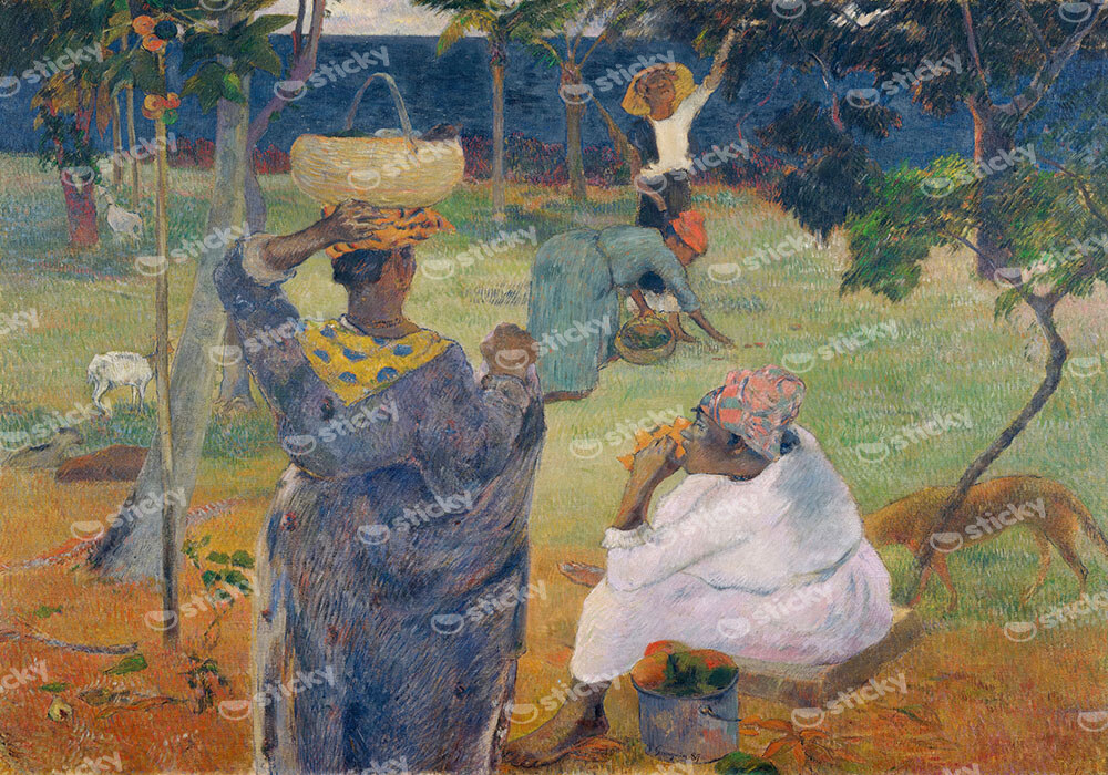 Πινακας σε καμβά PAUL GAUGUIN - THE MANGO TREES