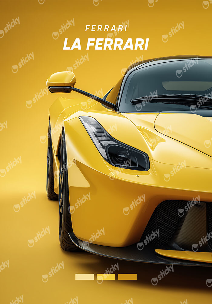 Πινακας σε καμβά FERRARI LA FERRARI
