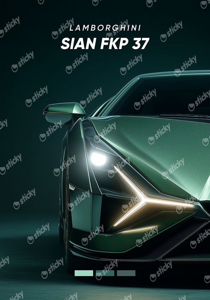 Πινακας σε καμβά LAMBORGHINI SIAN FKP 37