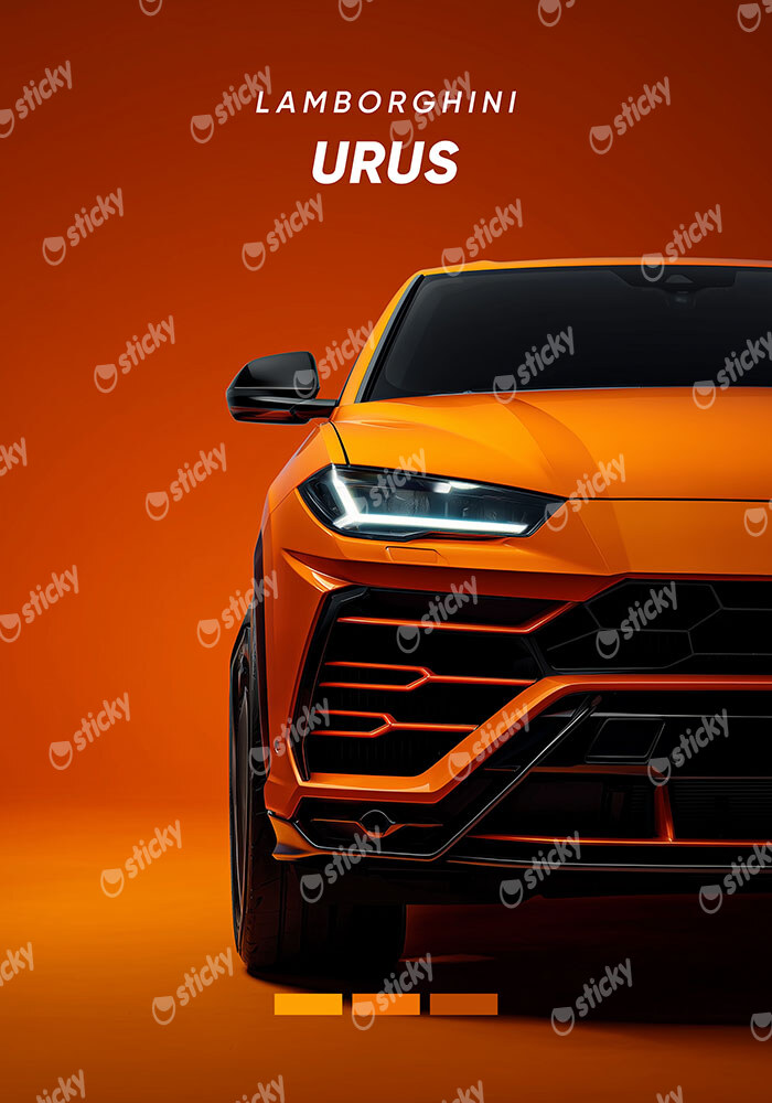 Πινακας σε καμβά LAMBORGHINI URUS