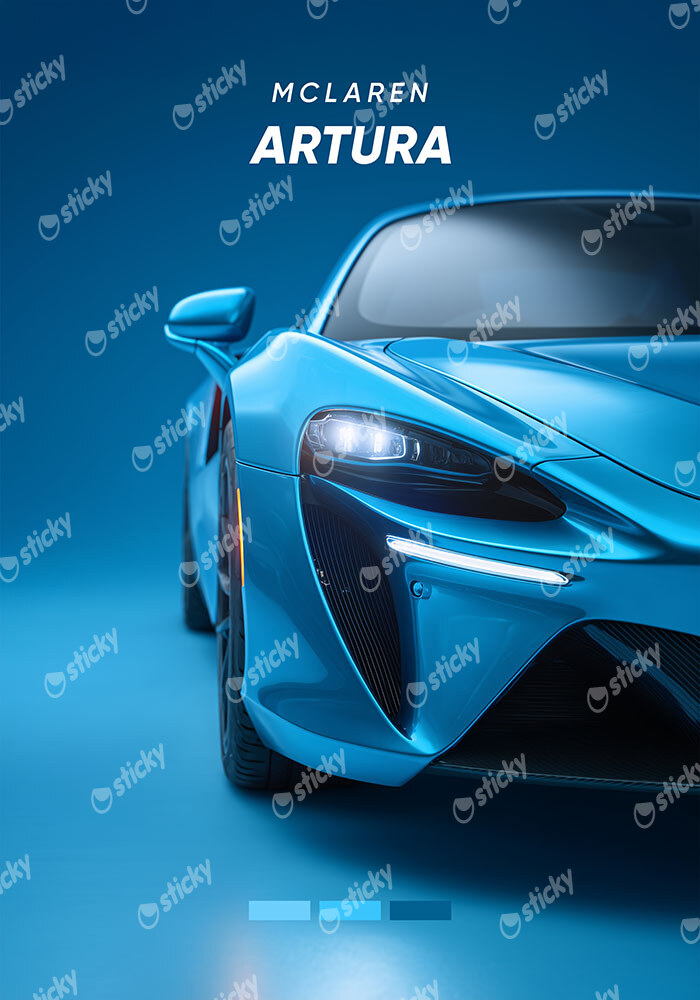 Πινακας σε καμβά MCLAREN ARTURA