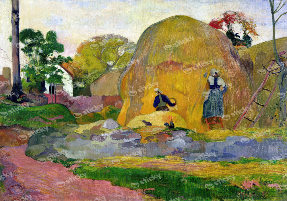 Πινακας σε καμβά PAUL GAUGUIN - GOLDEN HARVEST