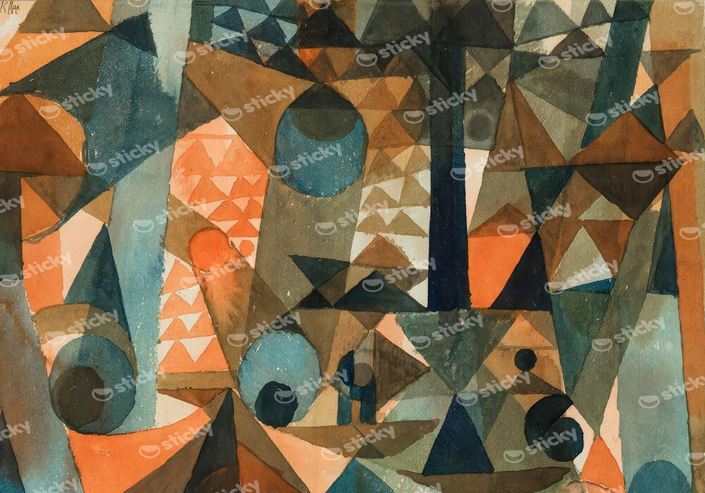 Πινακας σε καμβά PAUL KLEE - COMPOSITION
