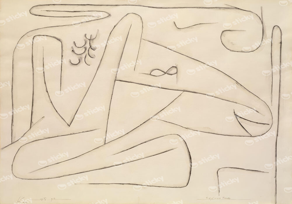 Πινακας σε καμβά PAUL KLEE - HEAD OF AN ANIMAL