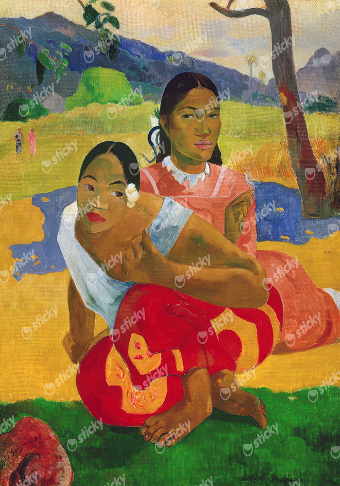 Πινακας σε καμβά PAUL GAUGUIN - WHEN WILL YOU MARRY