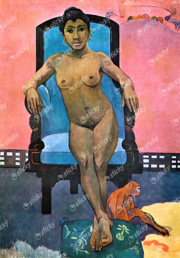 Πινακας σε καμβά PAUL GAUGUIN - ANNAH THE JAVANESE