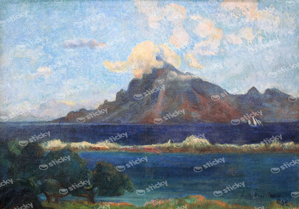 Πινακας σε καμβά PAUL GAUGUIN - LANDSCAPE OF TE VAA