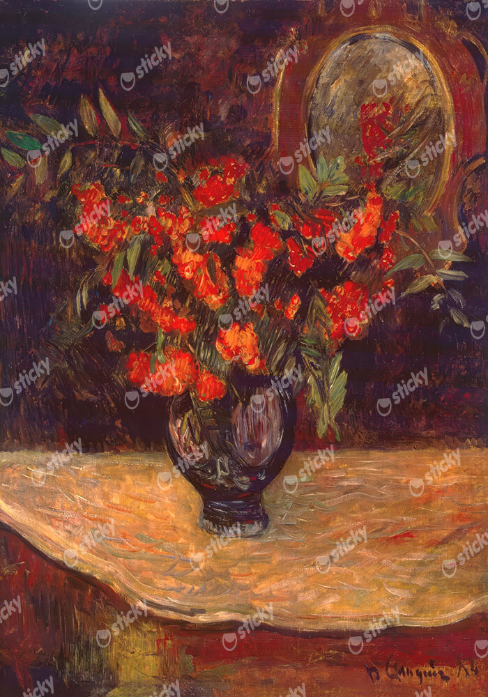 Πινακας σε καμβά PAUL GAUGUIN - ROWAN BOUQUET