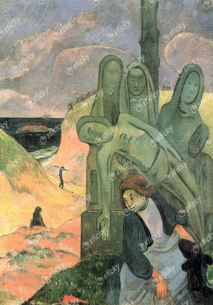 Πινακας σε καμβά PAUL GAUGUIN - THE GREEN CHRIST