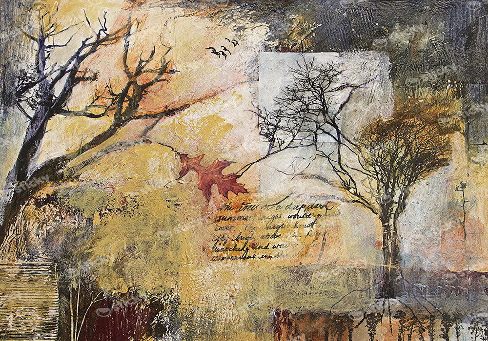 Πινακας σε καμβά TREE BRANCHES 2