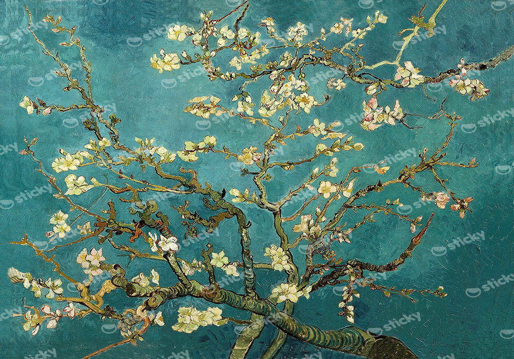 Πινακας σε καμβά VAN GOGH - ALMOND BLOSSOM