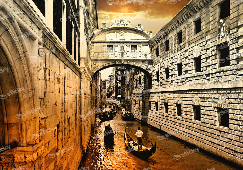 Πινακας σε καμβά VENICE BRIDGE