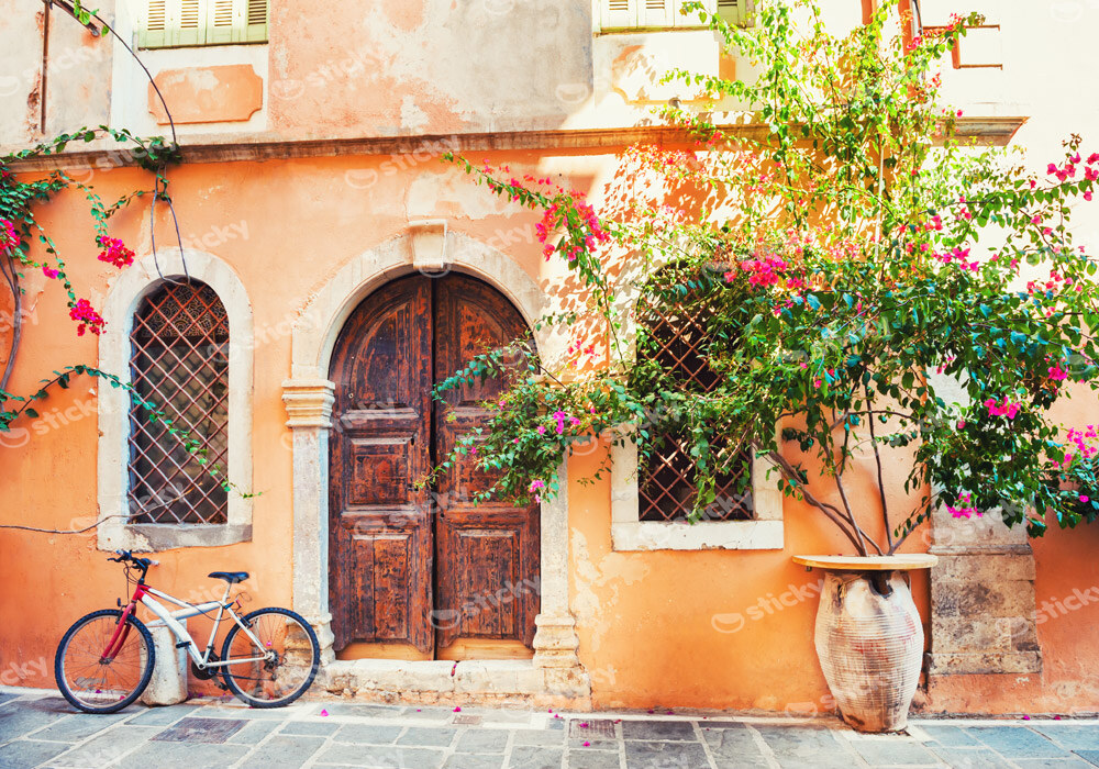 Πινακας σε καμβά HOUSE IN CHANIA