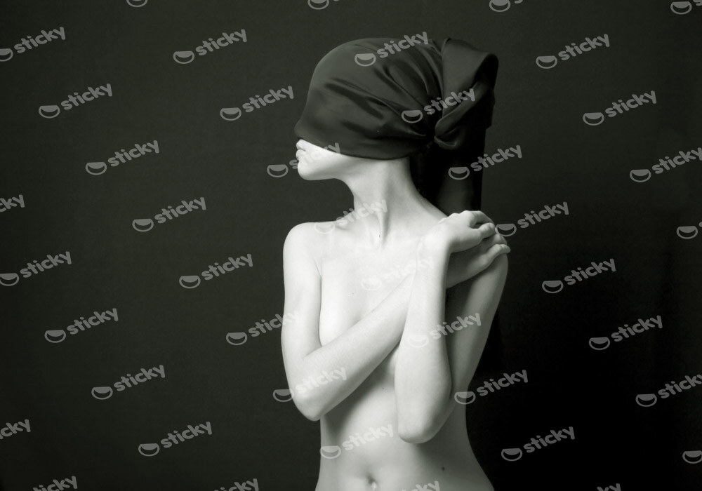 Πινακας σε καμβά NO FACE WOMAN