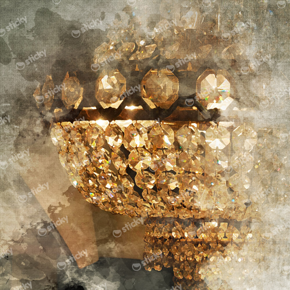 Πίνακας σε καμβά CHANDELIER