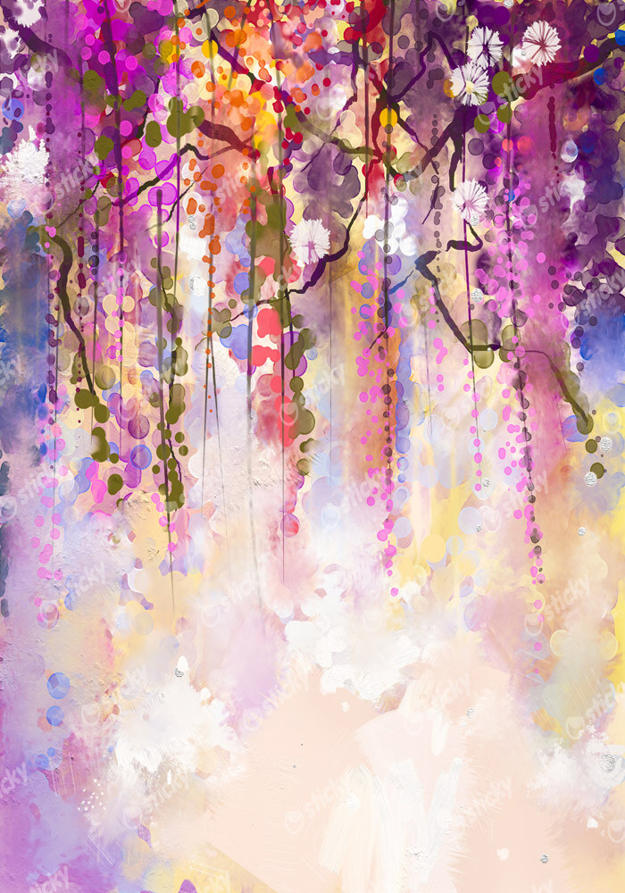 Πινακας σε καμβά HANGING FLOWERS