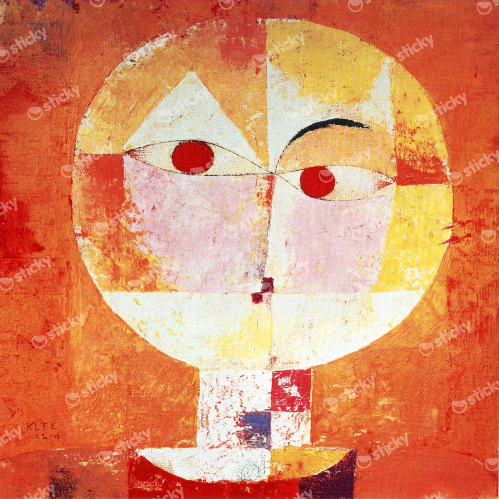 Πίνακας σε καμβά PAUL KLEE - SENECIO
