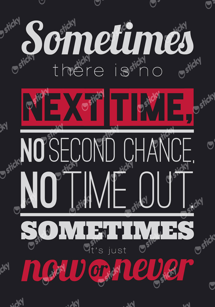 Πινακας σε καμβά SOMETIMES