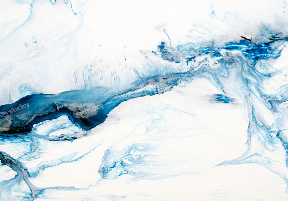 Πινακας σε καμβά BLUE CREATIVE ABSTRACT BACKGROUND