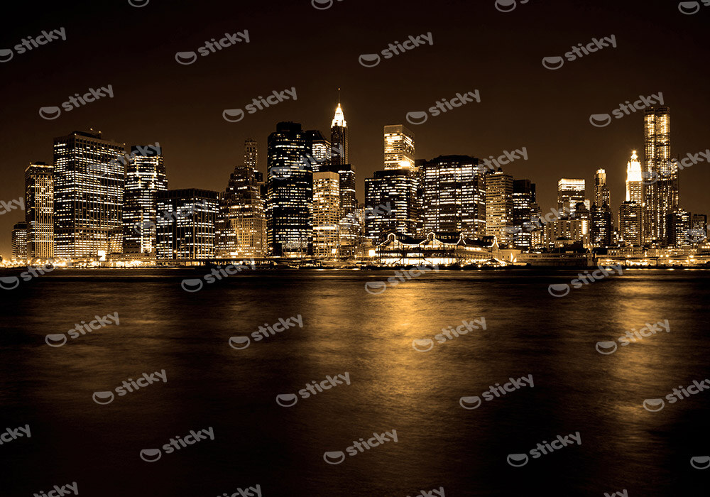 Πινακας σε καμβά MANHATTAN NIGHT