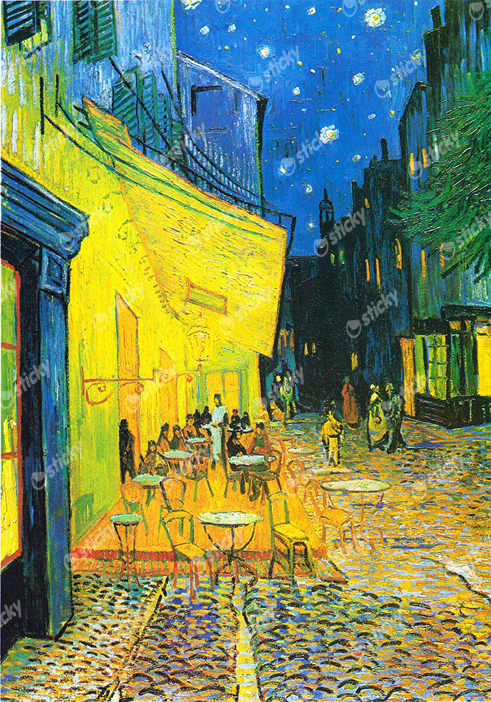 Πινακας σε καμβά VAN GOGH - CAFÉ TERRACE