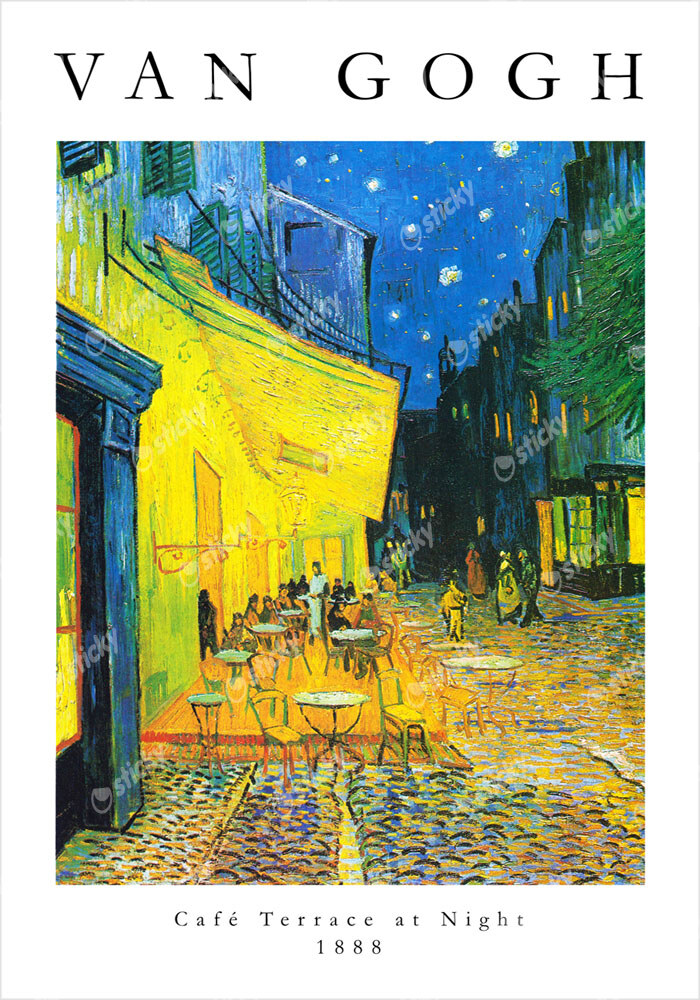Πόστερ VAN GOGH - CAFE TERRACE