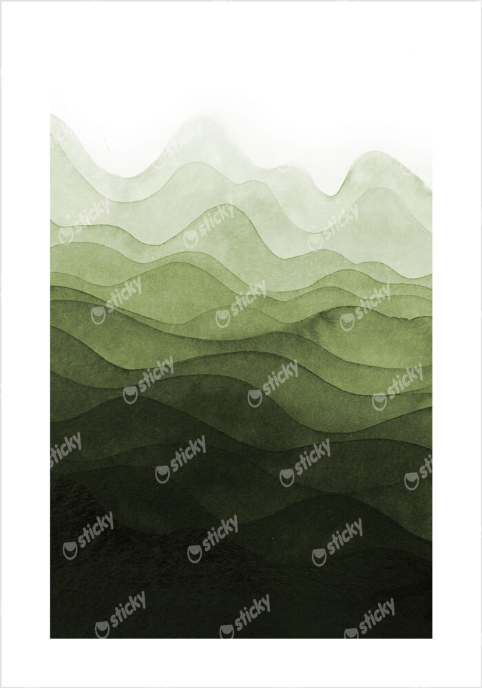 Πόστερ FLOWING INK TEXTURE