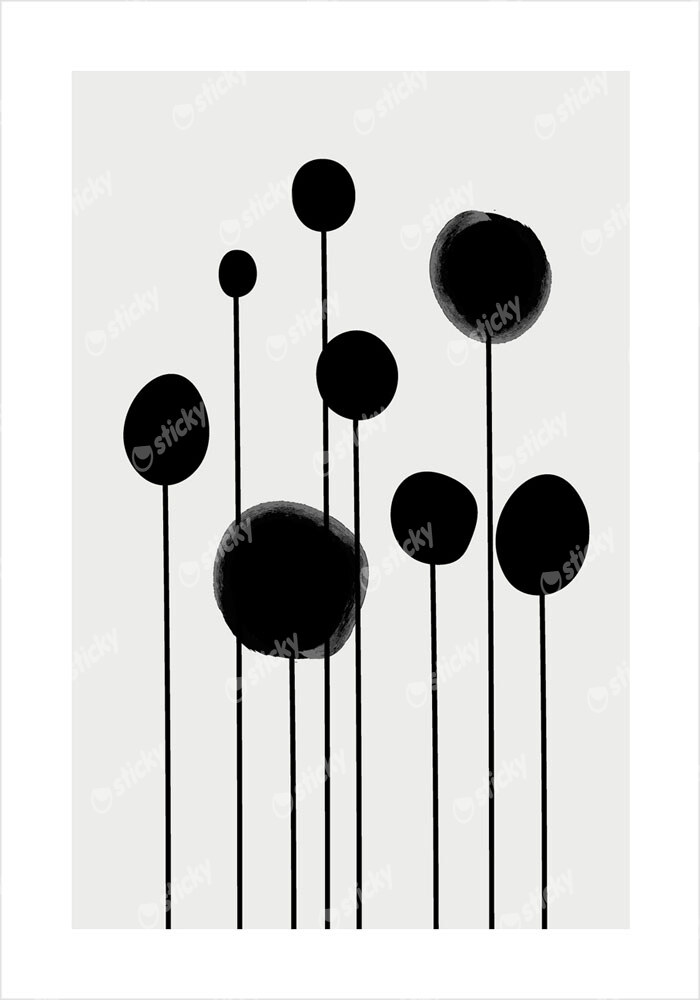 Πόστερ MINIMAL FLOWERS