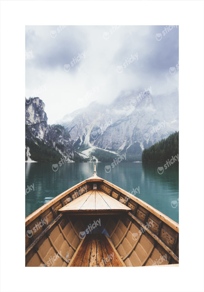 Πόστερ WOOD BOAT
