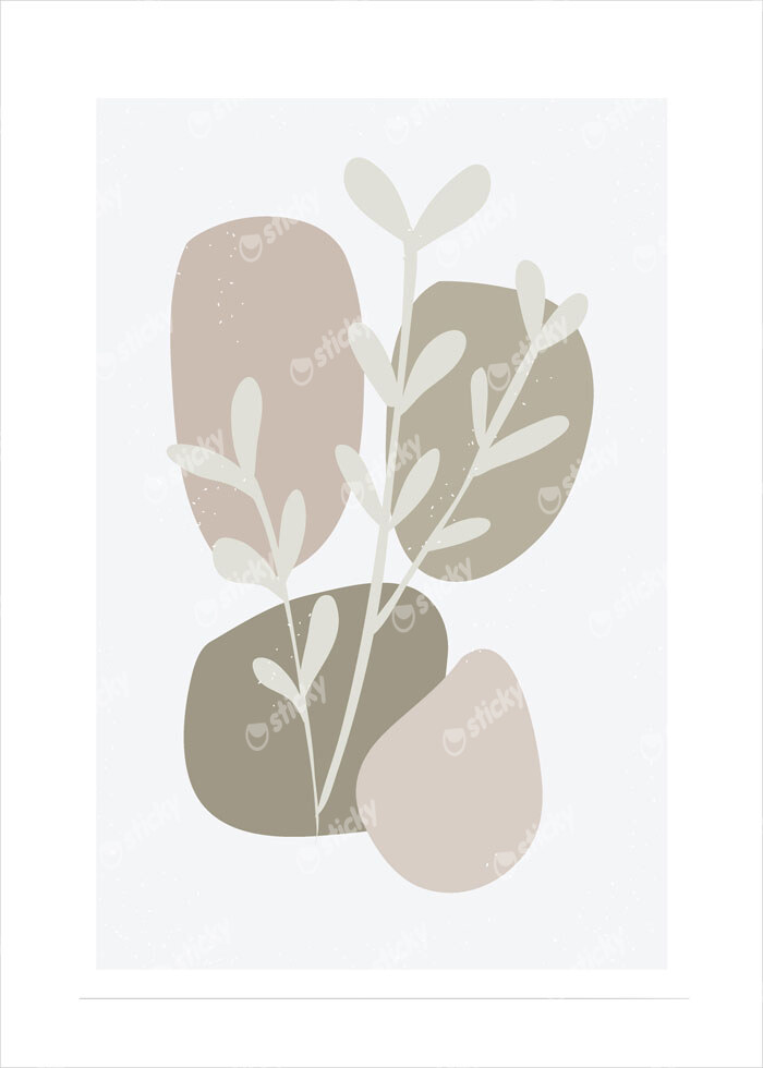 Πόστερ MINIMALIST BOTANICAL ART