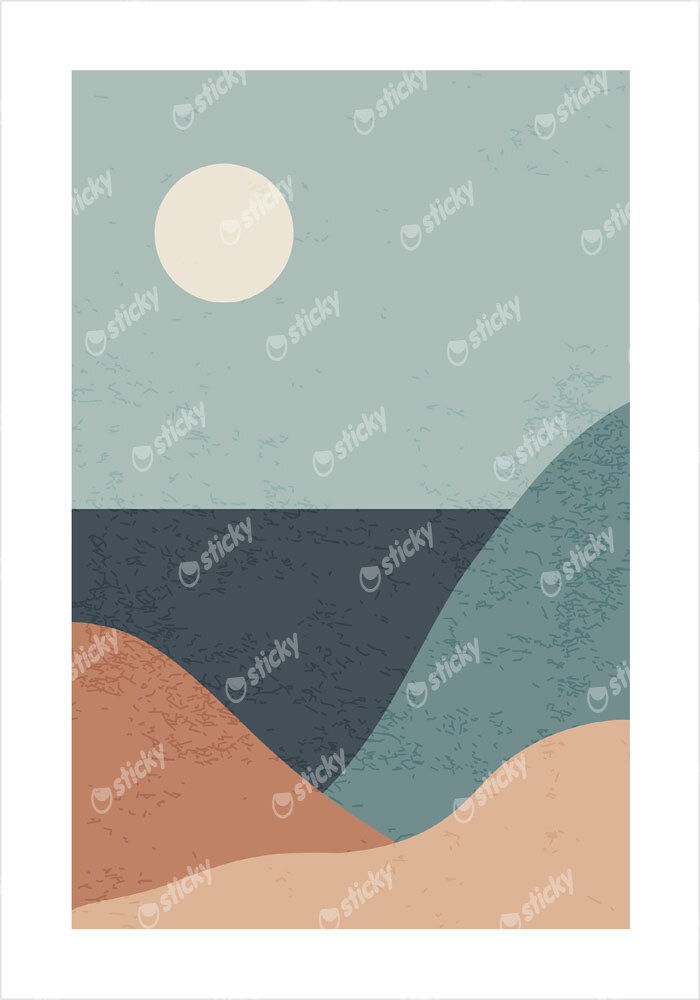 Πόστερ ABSTRACT COAST 2