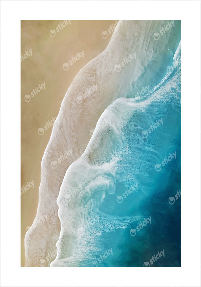 Πόστερ AERIAL BEACH VIEW
